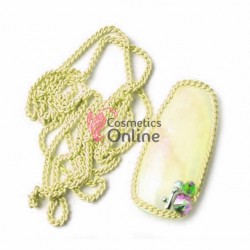 Lantisor Metalic pentru decor unghii 3D, LM018 Lemon